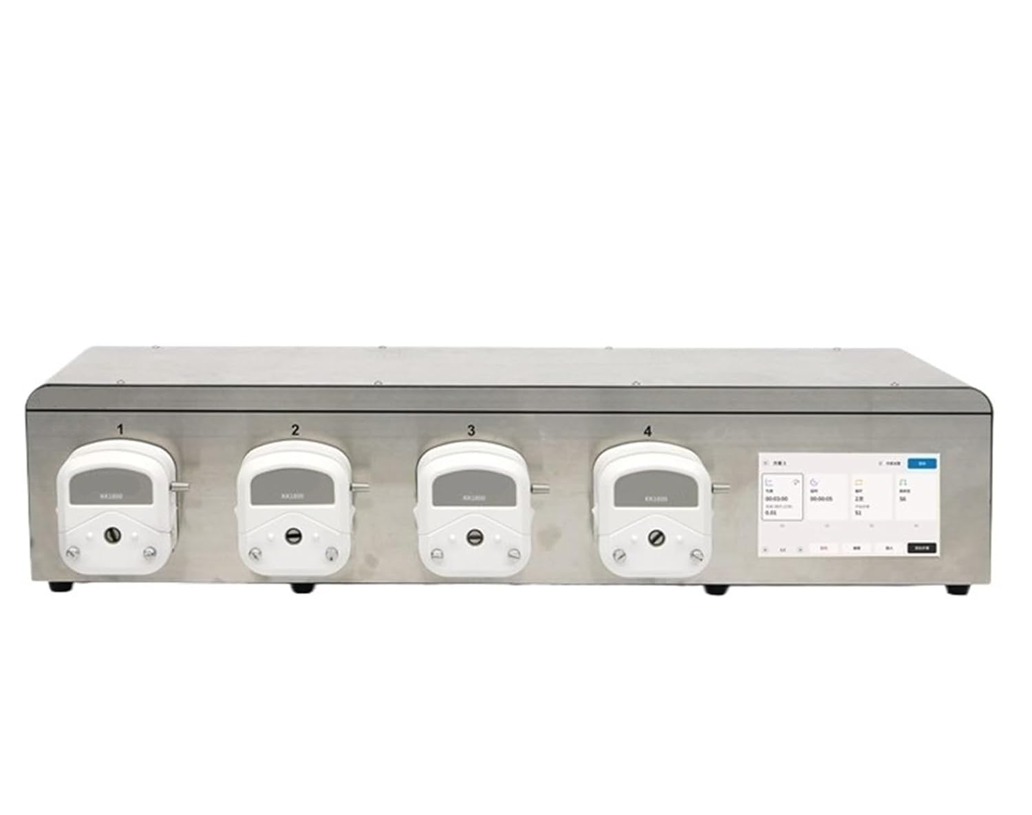 NP04-KCS Peristaltic Pump AC100V-220V Wifi Intelligent Automatic Circulating Dosing Pump with 7 Inch Touch Screen(UK,NP04-KK1800-B163)