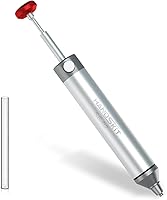 HANDSKIT Solder Sucker Desoldering Pump: No-Clog, Heat-Resistant Nozzle, Strong Vacuum Suction for Easy Solder Removal