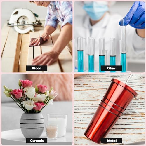 Whiteboard Klebeband Schwarz 4 Stück Selbstklebend Grafikband Selbstklebend Whiteboard Tape Für Diagramm Band Kunstband Gridding Grafikband Markierbänder für Schule Büro Scrapbooking