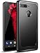 Essential Phone Case, Poetic Karbon Shield [Shock Absorbing] Slim Fit TPU Case with [Carbon Fiber Texture] for Essential Phone PH-1 Black