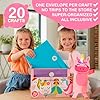 Craftikit® 20 Award-Winning Princess & Unicorn Crafts for Kids Ages 3-10 Years, All-Inclusive Toddler Arts and Craft Kits for Kids, Fun Toddler Craft Box for Girls in Preschool #2