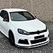 Front Bumper Spoiler Lip Body Kit for Volkswagen VW Golf 6 MK6 R 2010-2013