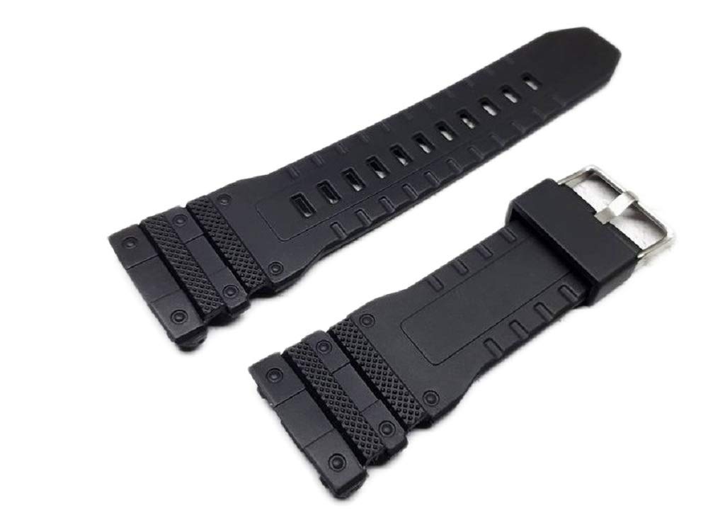 EwatchAccessories PU Rubber Diver Black Watch Band Strap with Silver Stainless Steel Buckle 81 (B08XZNBY5Z) Amazon Price History, Amazon Price Tracker
