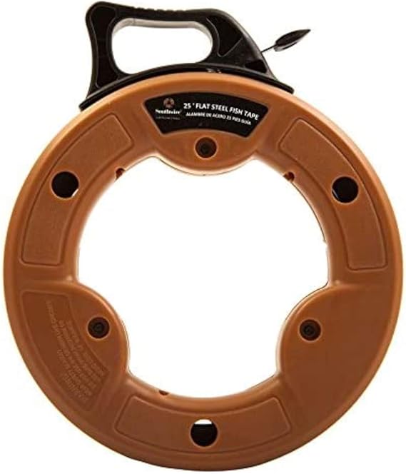 FTS1/825 Flat Steel Fish Tape; 1/8Inch Wide; 25Feet