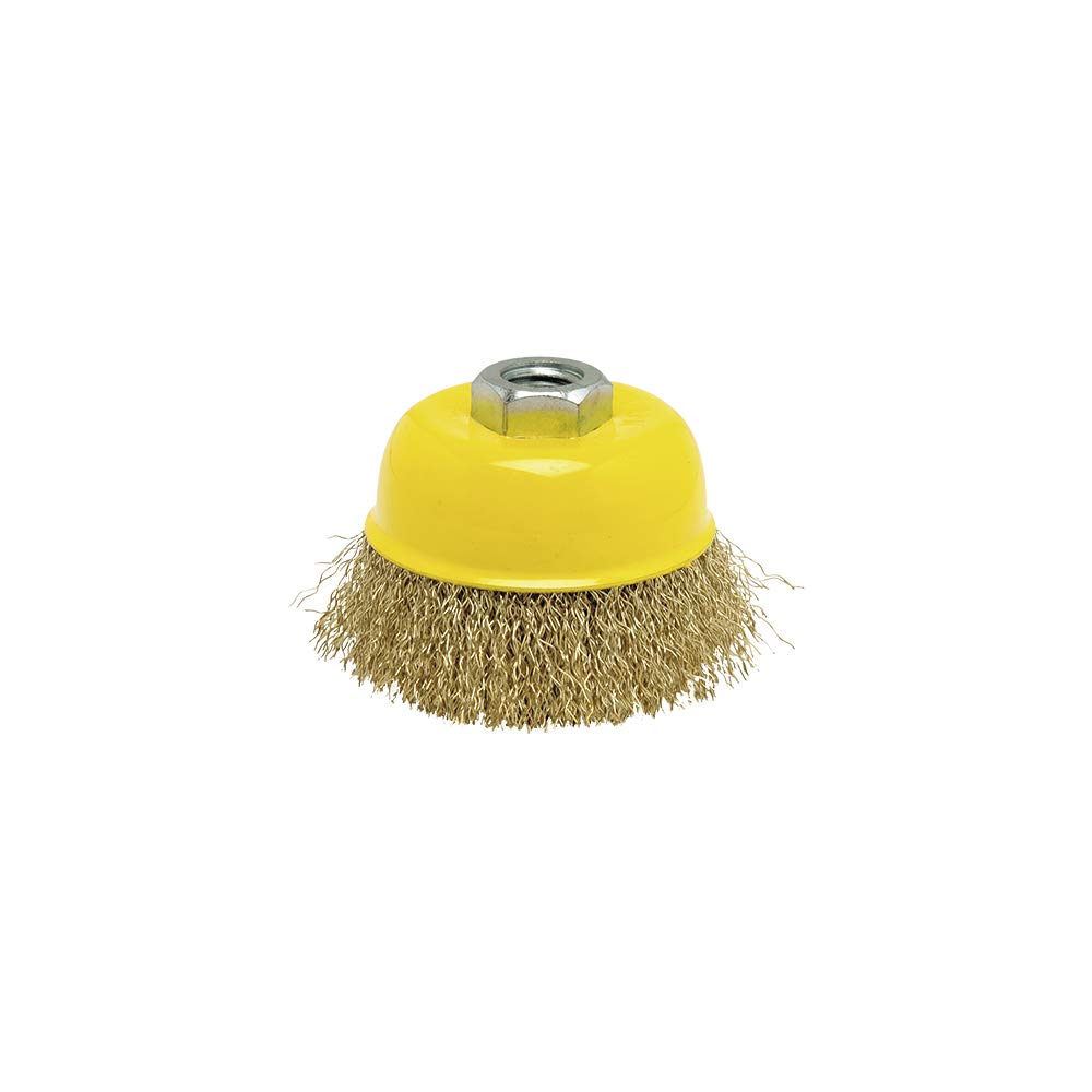 Mota 39667 Wavy Wire Cup Brush, 100 mm
