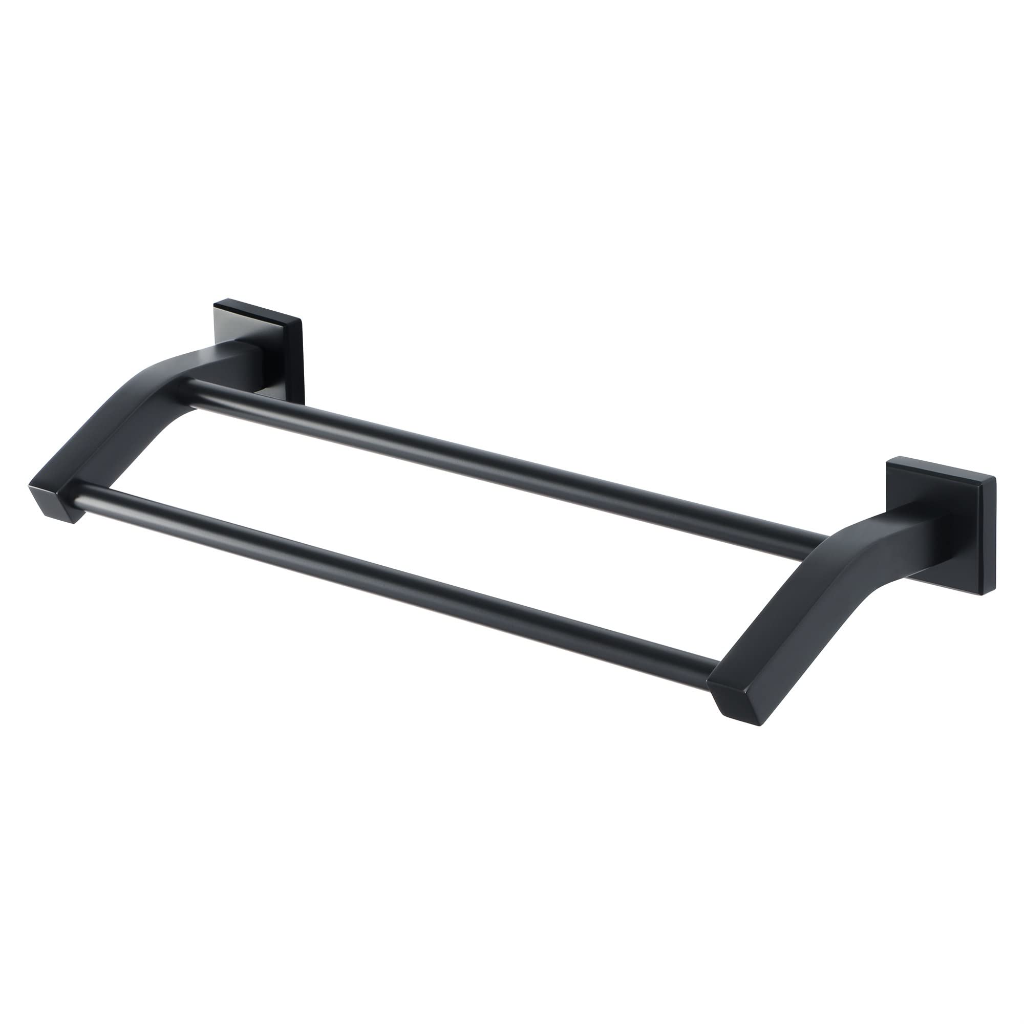 Barre de serviette double gain de place pour petite salle de bain