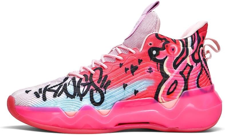 Women Men Basketball Shoes Fashion Running Sneakers Colorful Painting Sport Shoe - Image 7