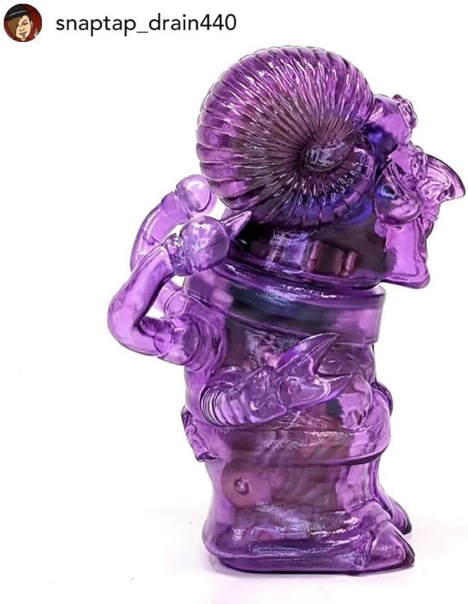 Amazon.co.jp: SnapTap ソフビ Dr.ワッパ 内蔵メカver パープル sofvi