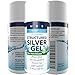Colloidal Silver Gel, Burn and Wound Care with Aloe Vera - 30ppm pH Balanced Formula Helps Soothe Burns, Sores & Eczema - Structured Silver - Made in USA (3.38 oz)