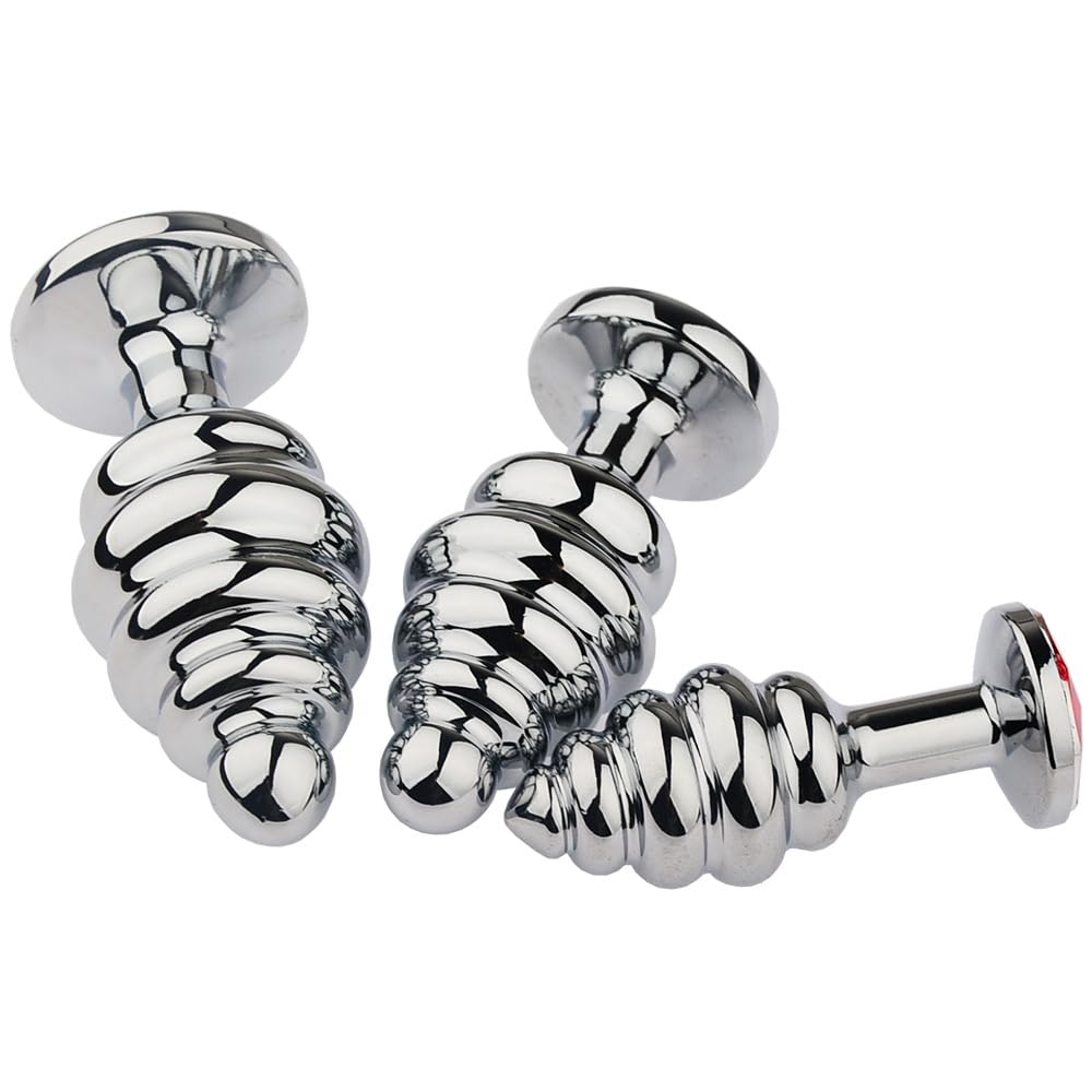 anal plug screw Birdsexy 21cm Anal Plug Sex Toys 360° Suction Cup Anal Plugs for Men and  Women, Threaded Octopus-foot Anal Plugs Prostate Massager #Large, Black main image 1