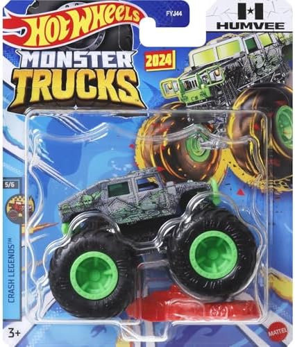 Hot Wheels - 1:64 - Humvee - Monster Truck - HTM38