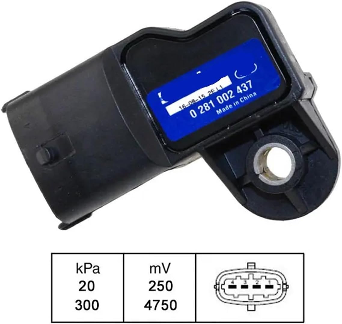 Map sensor 504088431 55219298 73503657 55206797 Intake pressure sensor