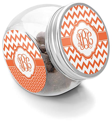 YouCustomizeIt Personalized Chevron Puppy Treat Jar