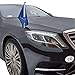 Produktbild Premium Auto-Flaggen -Ständer für Ihre Auto-Fahnen Diplomat-Z-Chrome-MB-W222 für Mercedes-Benz S-Klasse W222 (2013-)