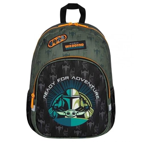 Coolpack Toby Disney Mandalorian, Mochila Escolar Unisex Kids, Multicolor, 35 x 26 x 12 cm
