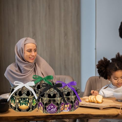 Boîtes à friandises Eid Mubarak rigides pour éviter d'écraser vos pâtisseries - 8