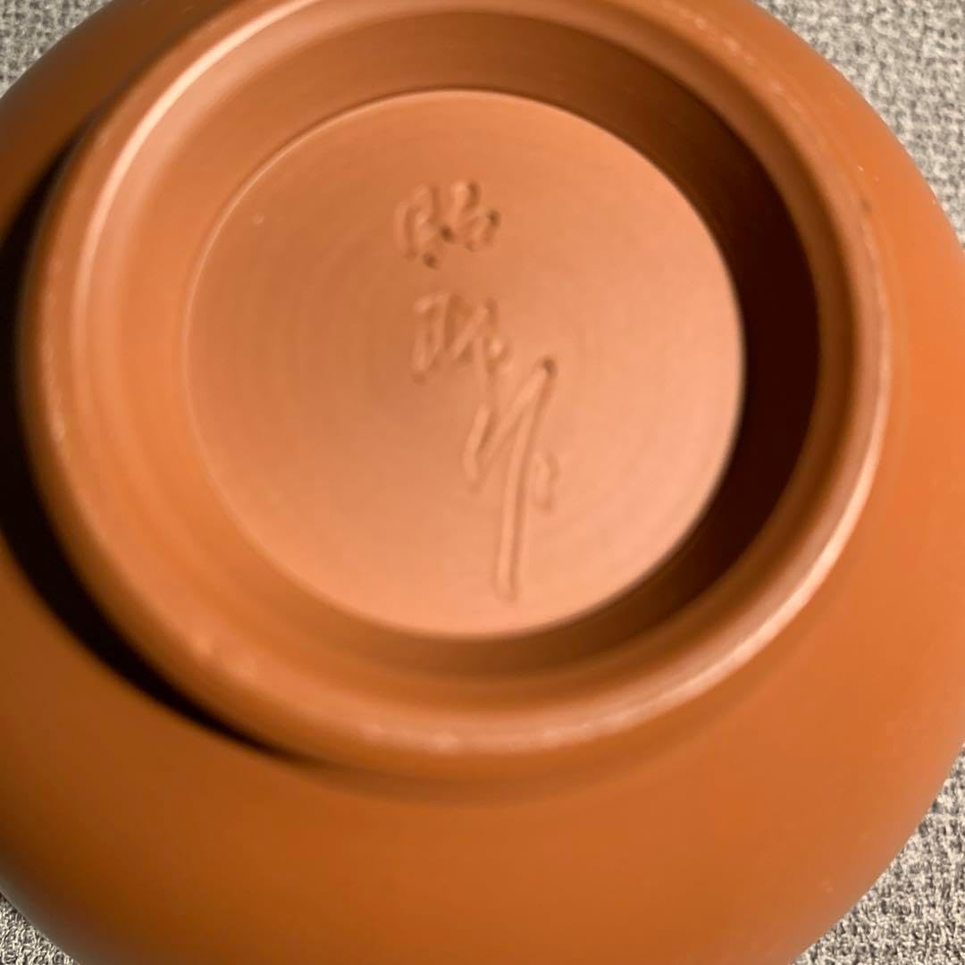 常滑焼市無形文化財保持者　沢田昭邨の漢詩細字彫り茶器 常滑焼市無形文化財保持者 沢田昭邨の漢詩細字彫り茶器