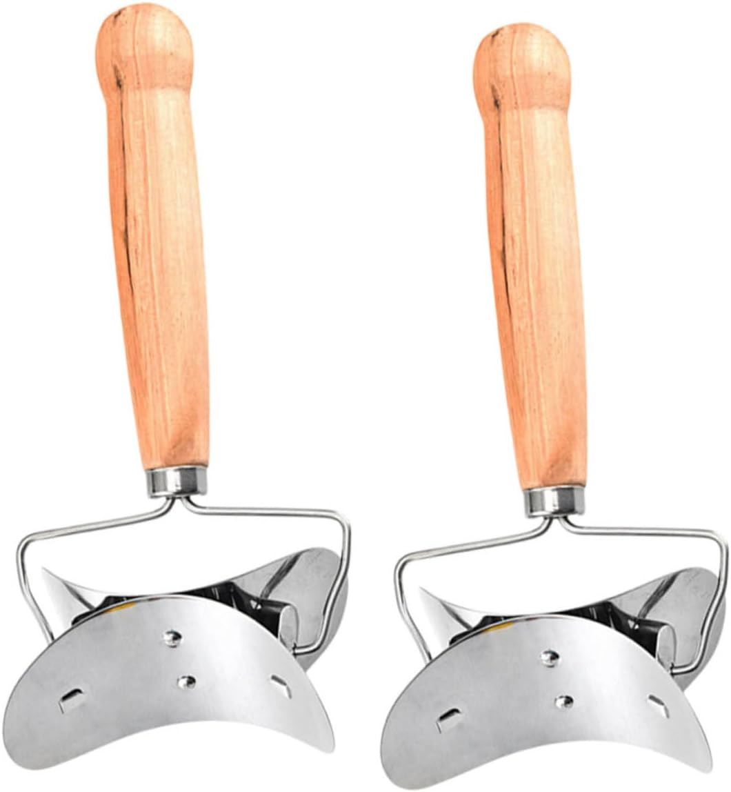 10pcs Dumpling Skin Maker Tools Wonton Dumpling Wrappers Maker Ergonomic Cutter Kitchen Gadgets