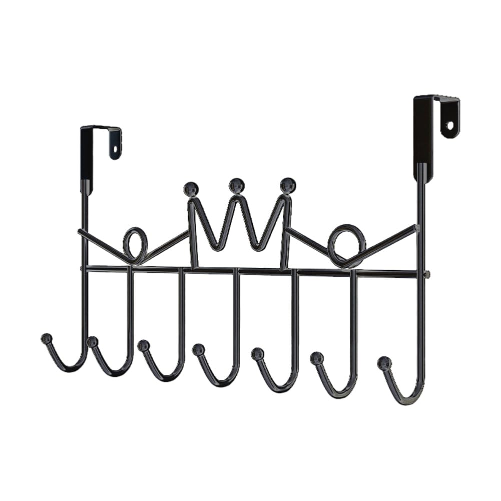 Crochets au-dessus de la porte Cosmin : stop au désordre dans la salle de bain