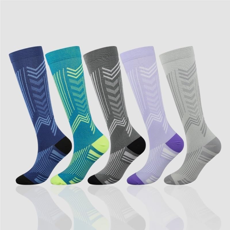 Cycling Compression Socks Outdoor Running Men's Women's Long Stockings