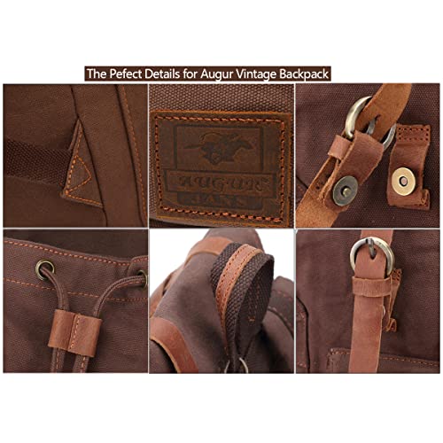 Augur 315CO High Capacity Canvas Vintage Backpack thumb #4