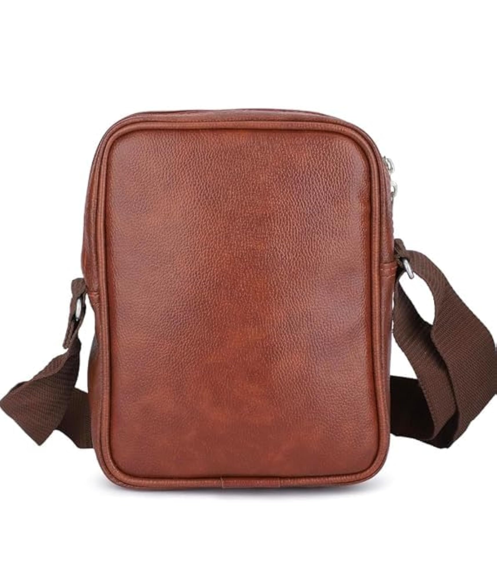 Men's PU Leather Crossbody Messenger Bag