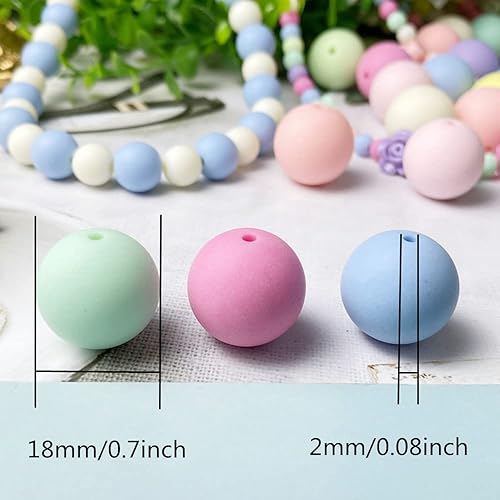 Miniatura 9 de Jmassyang 2000 cuentas redondas de acrílico esmeriladas de color caramelo de 0.236 pulgadas (0.236 in), mezcla de colores caramelo, plástico,