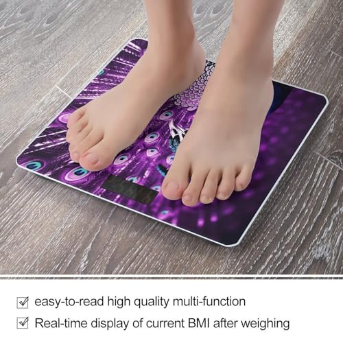 Báscula Digital de Baño FekiLoot con Plataforma Amplia miniatura 5