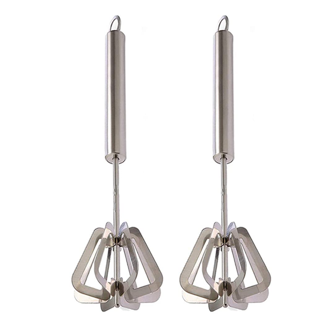 Oc9 Stainless Steel Hand Blender/Mathani/Ravai for Kitchen Pack of 2-image-27