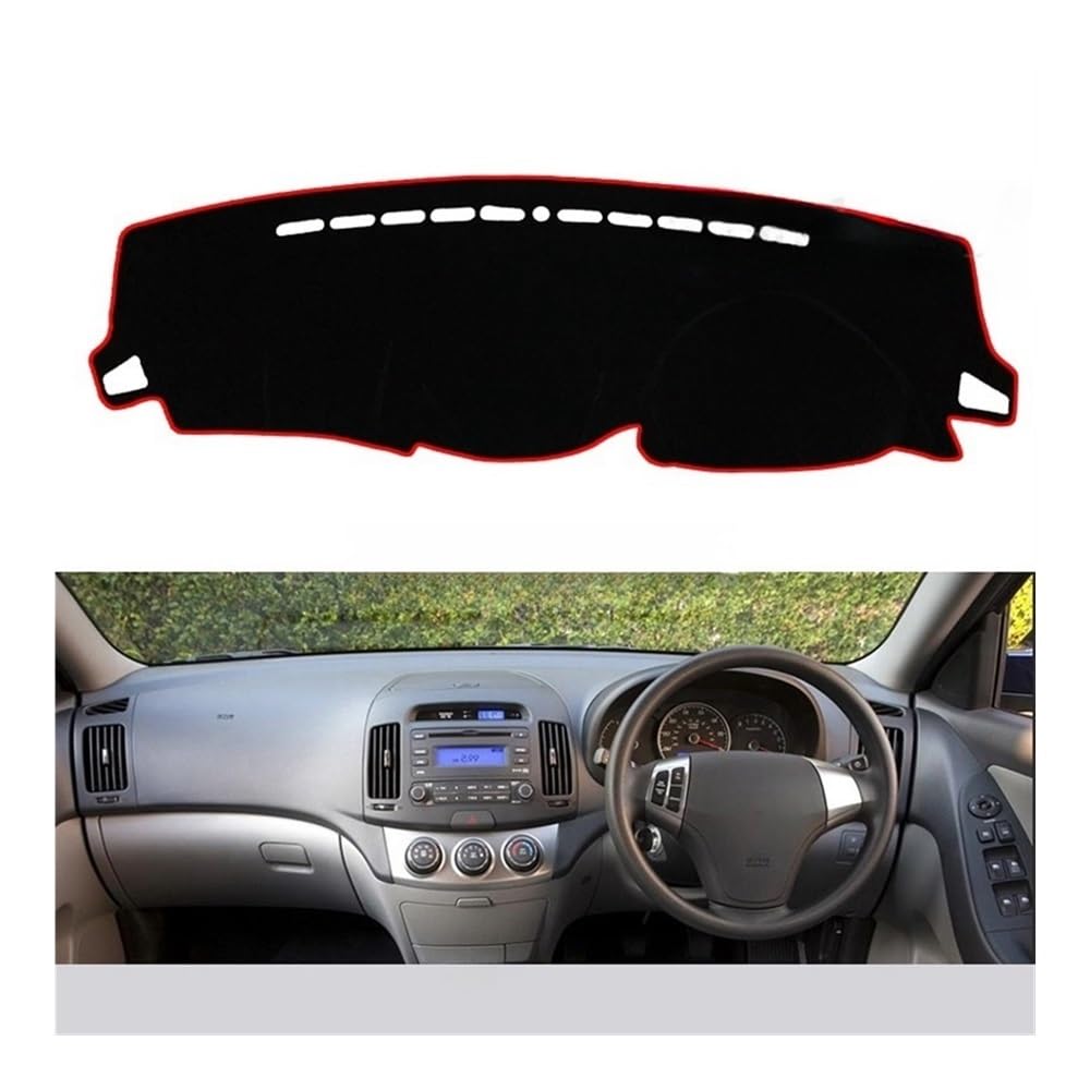 Alfombrilla para salpicadero Hyundai Elantra 2007-2010 Avante I30 coche 7