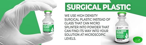 2 Pack Of 30Ml Reconstitution Solution Sodium Chloride .9% #TOP2