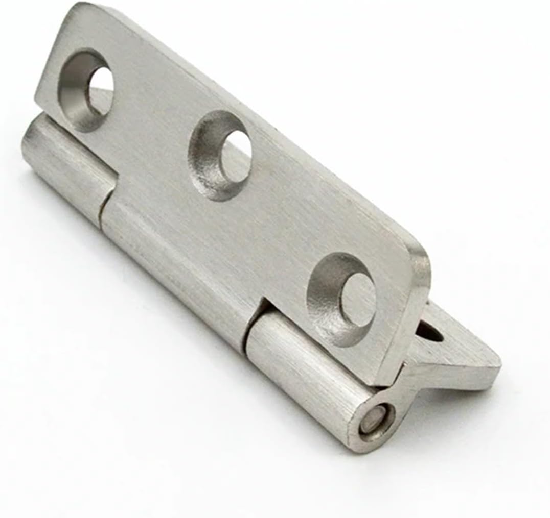 304 Stainless Steel Heavy Hinge Thickened Industrial Machinery Equipment Thickened Loose Leaf Cabinet Door Hinge 1Pcs