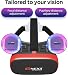 Gafas VR Compatible con iPhone y Android, Gafas Realidad Virtual para Movil...
