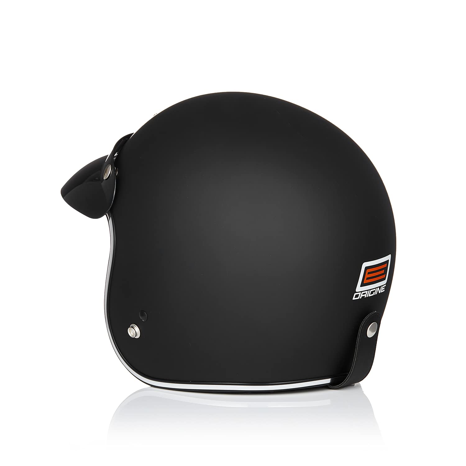ORIGINE Casque Jet de Moto Vintage Casque Scooter Rétro de Moto Homologué ECE2206