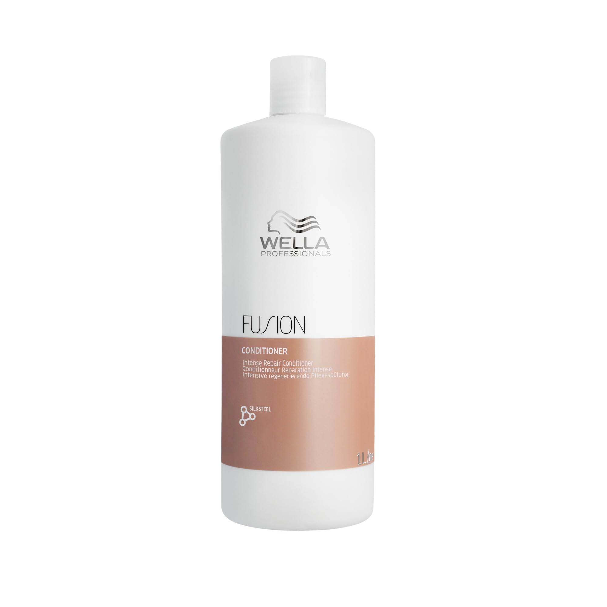 Wella Professionals – Wella Fusion Intense Repair Conditioner – Haarspülung mit Aminosäuren – intensive Haarpflege für kaputtes Haar – gegen Haarbruch – 1 l