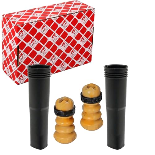 FEBI BILSTEIN Kit De Protection Contre La Poussière Amortisseur Arrière Service Kit Compatible avec VW Polo VI AW1, BZ1, AUDI A1 Sportback GBA A1 Citycarver GBH, SKODA Kamiq NW4 Scala 3/5 portes