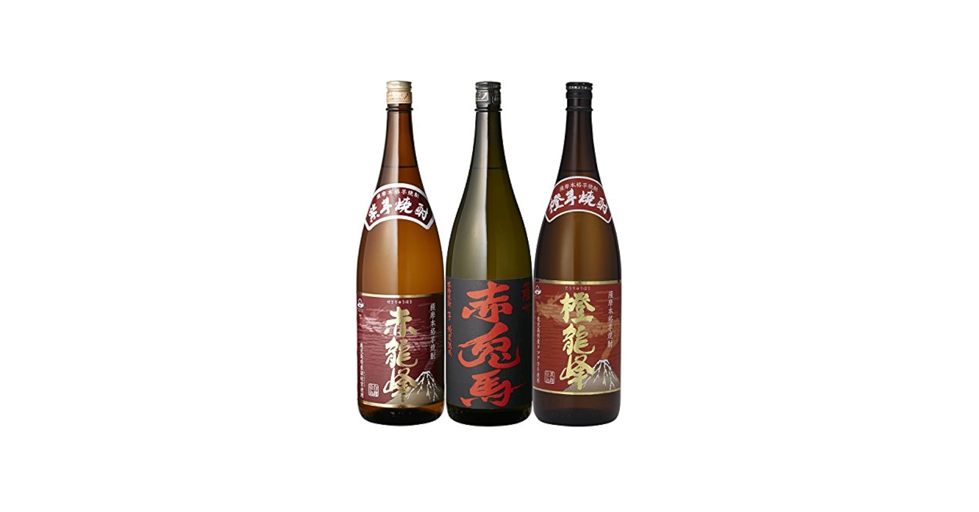 Amazon.co.jp: 赤兎馬の濱田酒造が造る焼酎3種セット 限定流通
