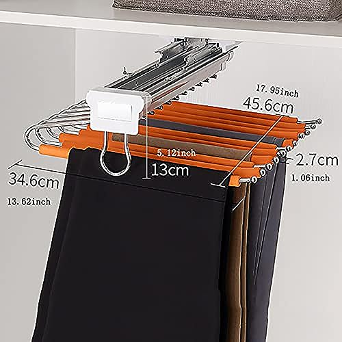 Porte pantalon coulissant pour un dressing ordonné chaque matin - 8