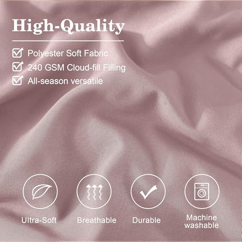 Image of Monbix Queen Comforter Set - 7 Pieces Zephyr Bed in a Bag Queen Bedding Sets with Comforters, All Seasons Comforter Bed Set with Sheets, Pillowcases & Shams