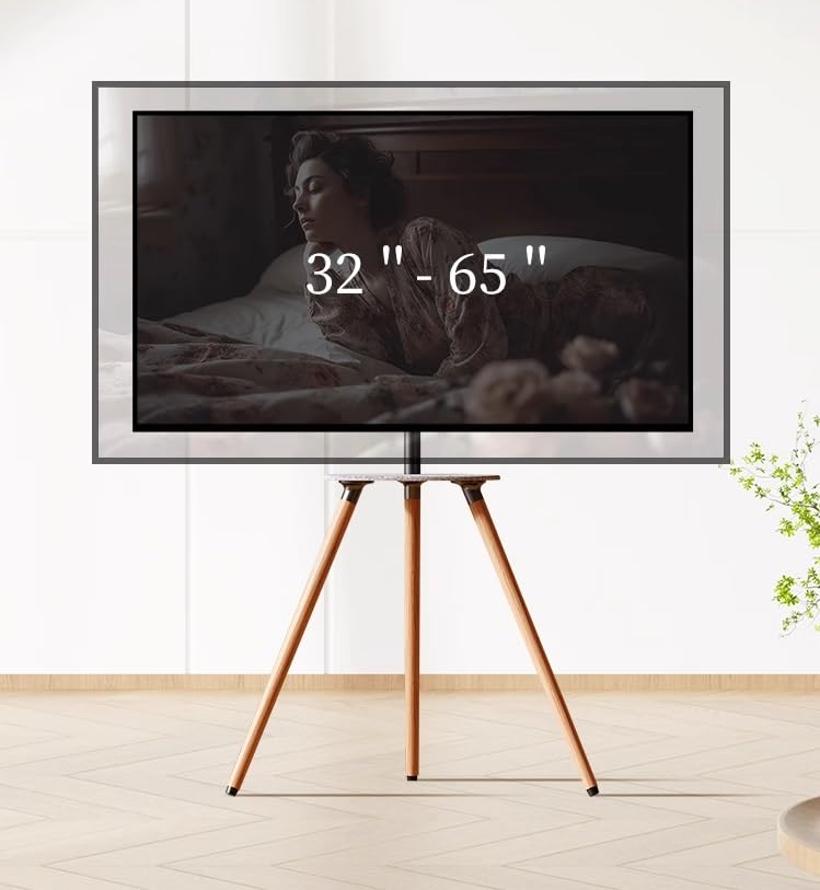 Support de sol pivotant pour téléviseur haut de gamme au design minimaliste et robuste - 8