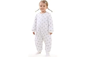 HOMEAL Toddler Sleeping Sack with Feet 2T