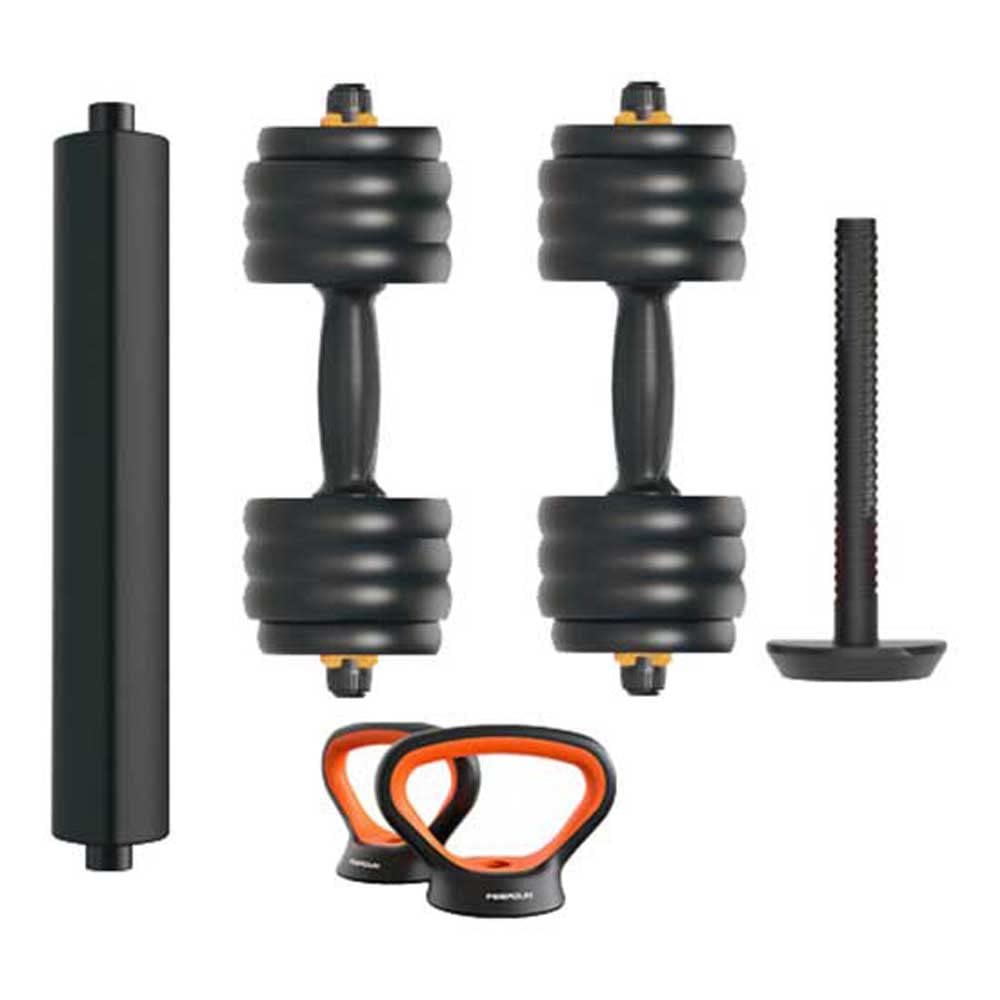 Fed ORMANC40V2 Kit Mancuernas V2 + Barra + Pesa Rusa 40kg Xiaomi Fed, 40kg, Modulables, Multifunción, Empuñadura ergonómica