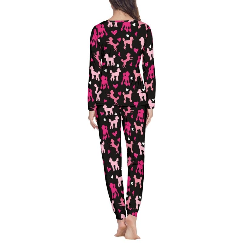 Conjunto de pijama para mujeres y adolescentes, tallas extra grandes XS-6XL, juego de 2