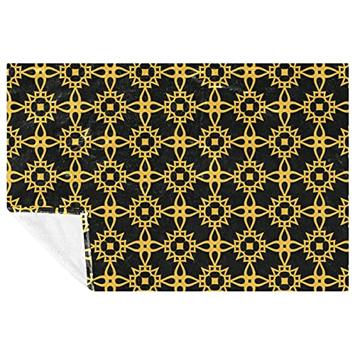 Couverture douce chaude lit canapé camping motif géométrique