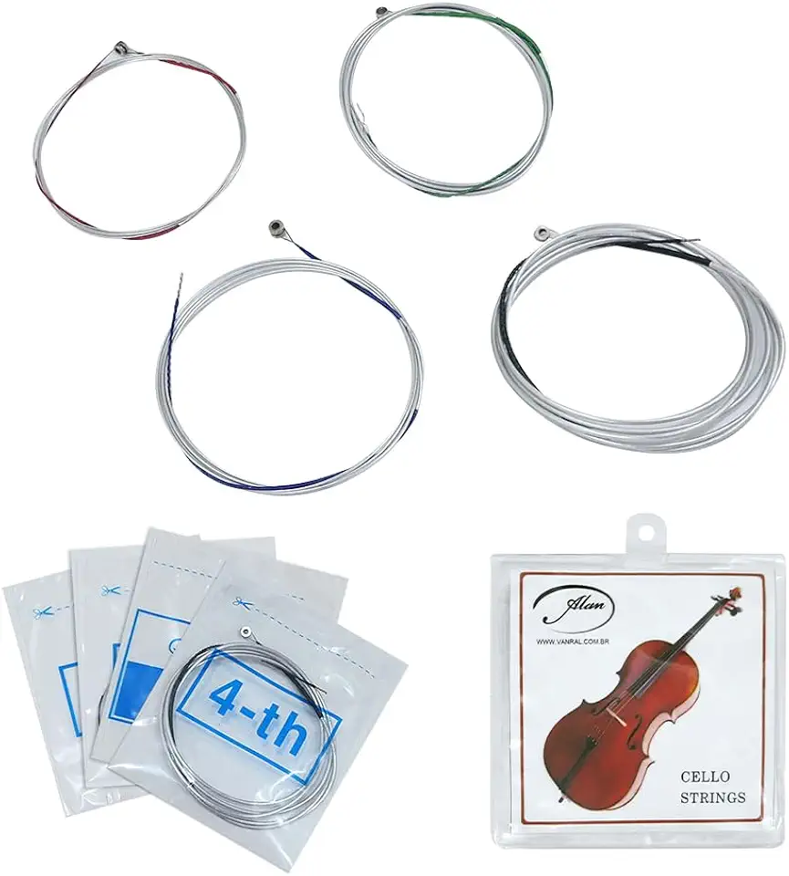 Jogo de Encordoamento para Violoncelo Alan