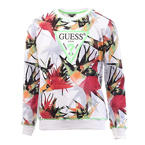 GUESS Sweat Blanc Imprimé Enfant Blanc 12A