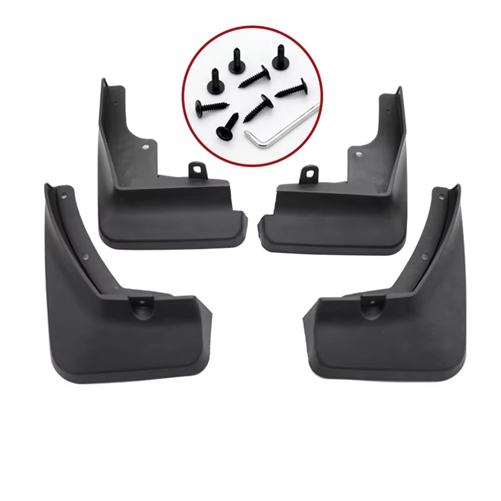 Defensa Protectores para Changan CS35PLUS 2019 2020 2021 2022 2023 Guardabarros Coche Accesorios Plástico Guardabarros Exteriores