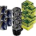 Produktbild 5x Original MANN Ölfilter W 7023 + 5x SCT Motor Flush Motorspülung