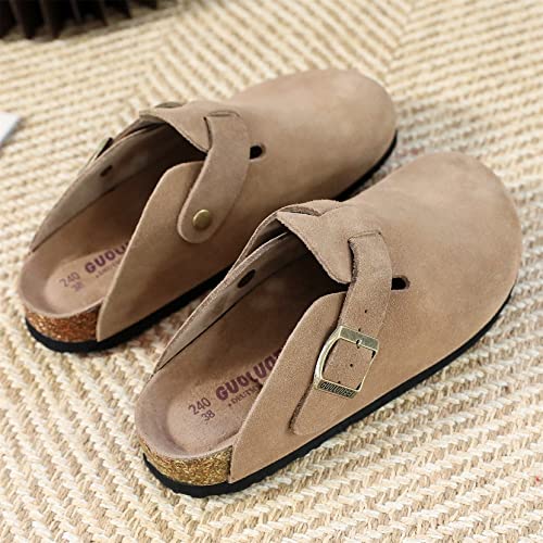 Guoluofei Clogs For Women, Womens Clogs- Mules House Slipers With Arch Support And Adjustable Buckle #TOP6