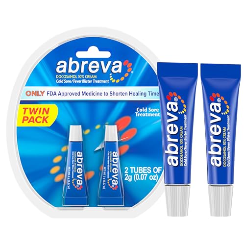 25% coupon - Abreva 10 Percent Docosanol Cold Sore, 2 tubes